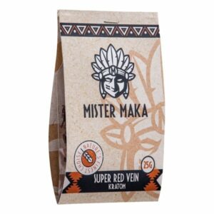 Mister Maka - Kratom Super Red Vien - 25Gram