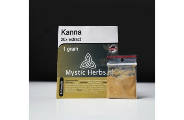 mystic herbs kanna 20x extract 1 gr