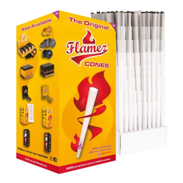 Flamez Cones Yellow Tip (800 Pcs)