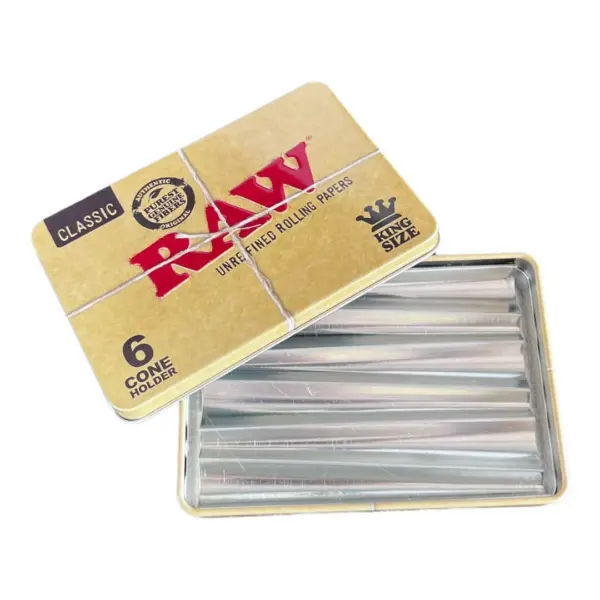 RAW Tin Case – 6 Cones Holder