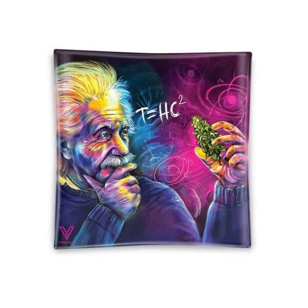 V-Syndicate Glass Ashtray – Einstein