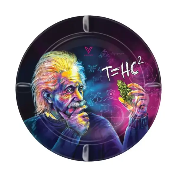 V Syndicate Metal Ashtray – T=HC2 Classic Einstein