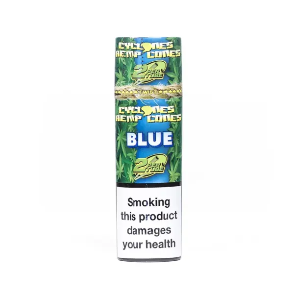 Cyclone Hemp Cones – Blue (2 pcs)