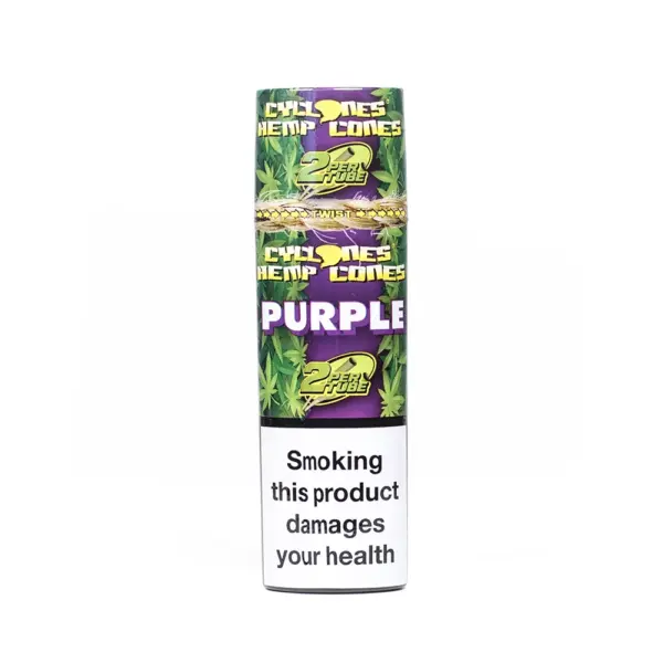 Cyclone Hemp Cones – Purple (2 pcs)