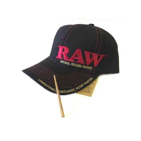 RAW Baseball Cap Poker – Red & Black