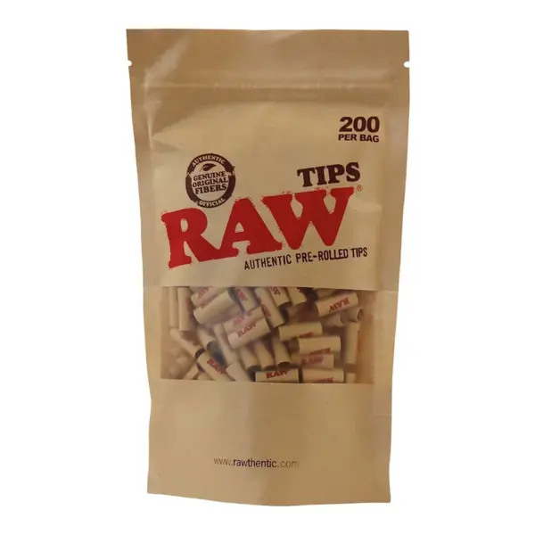 RAW Pre-rolled Tips (200pcs)