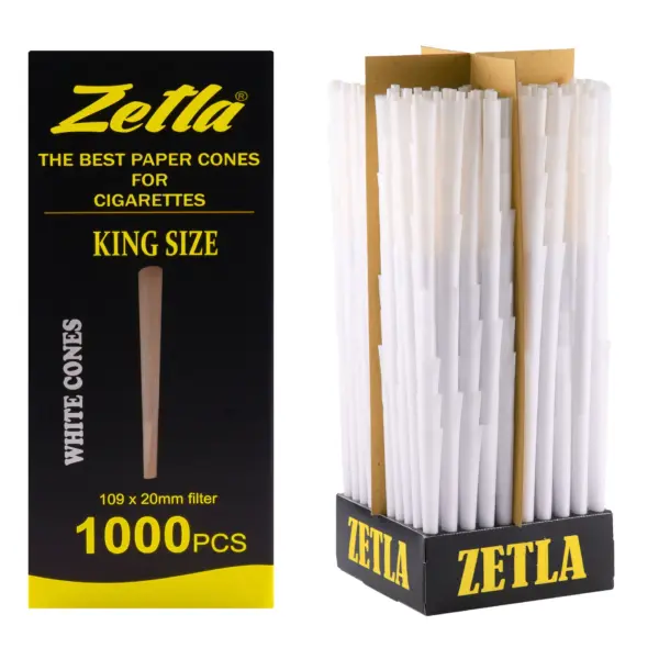 Joint Cones Zetla King Size (1000 Pcs)