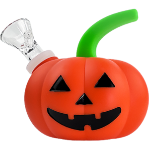 Silicone Pumpkin Skull Bong