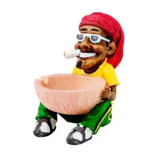Rasta Ashtray Blue Sneakers