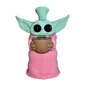 Baby Yoda Silicone Bong