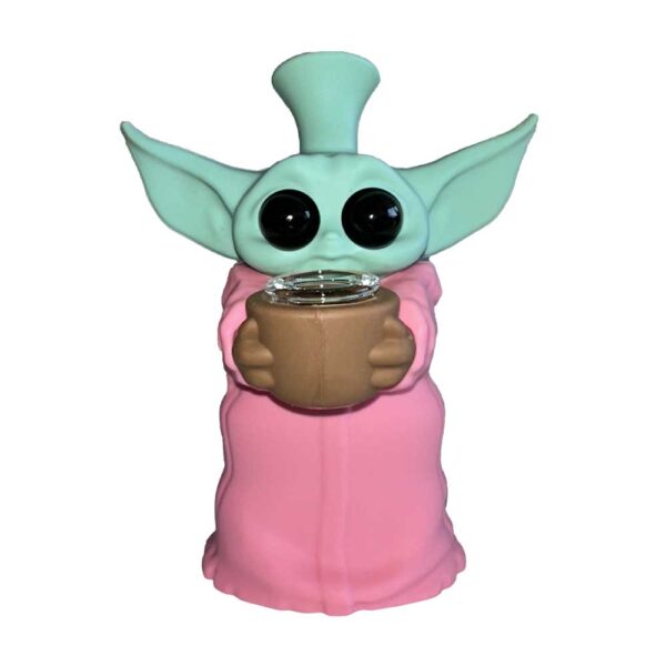 Baby Yoda Silicone Bong