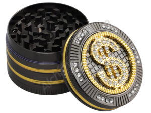Bling Bling Gold Dolla Grinder 4 Part